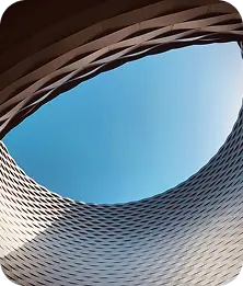 Construction worker on rooftop solar panel installation